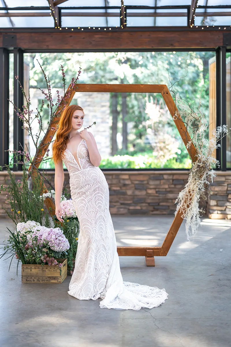 Sky Wedding Dress