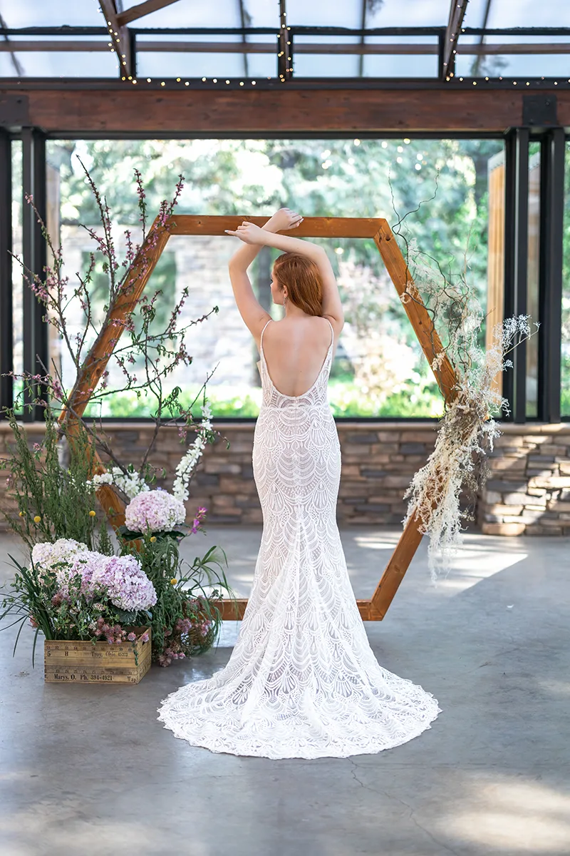 Sky Wedding Dress